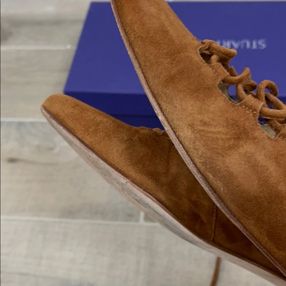 Stuart weitzman string down suede flats - Picture 6 of 7